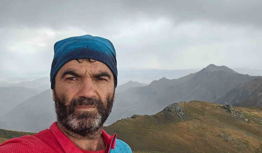 Sporcu Aktürk'ten Akdağ'a solo tırmanış