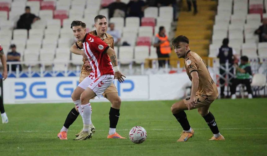 Trendyol 1. Lig: Sivasspor: 2 - Mardin 1969 Spor: 2