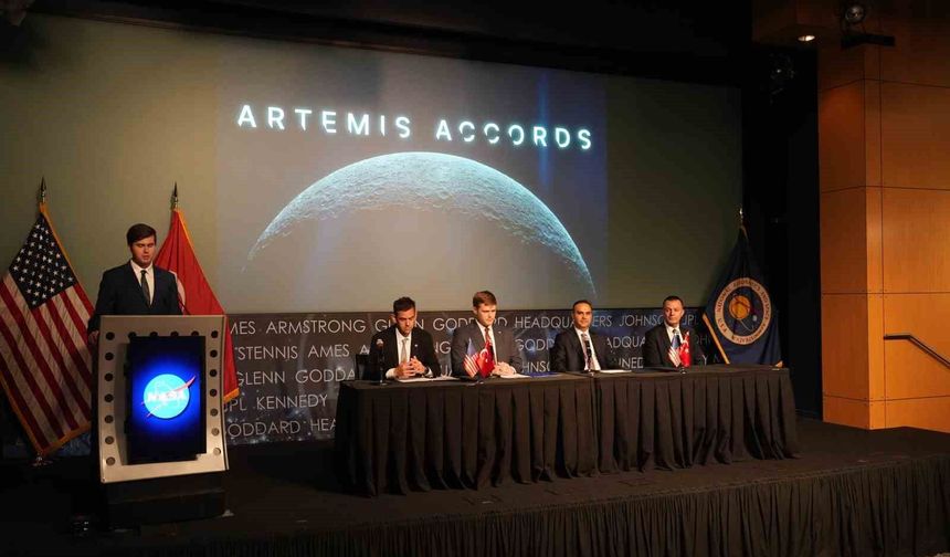 Türkiye, Artemis Anlaşmaları'na imza attı