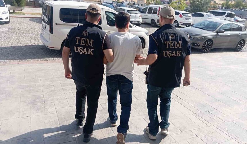 Uşak'ta FETÖ firarisi hükümlü yakalandı