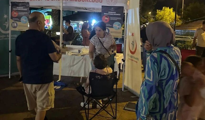 Vatandaşlar sağlıklı gelecek için bilgilendirildi