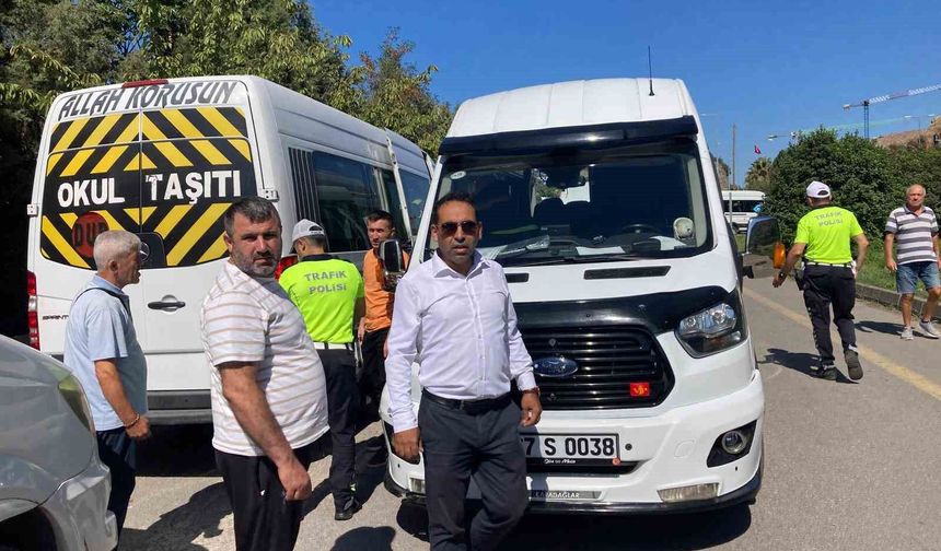 Zonguldak'ta öğrencilerin güvenliği için servis araçlarına sıkı denetim