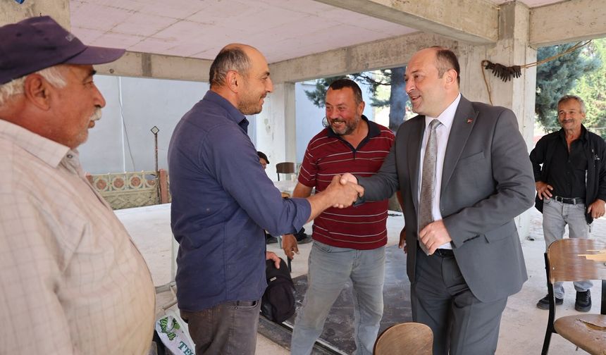 Başkan Yıldız, Akdoğan Mahallesi'ndeki çalışmaları yerinde inceledi