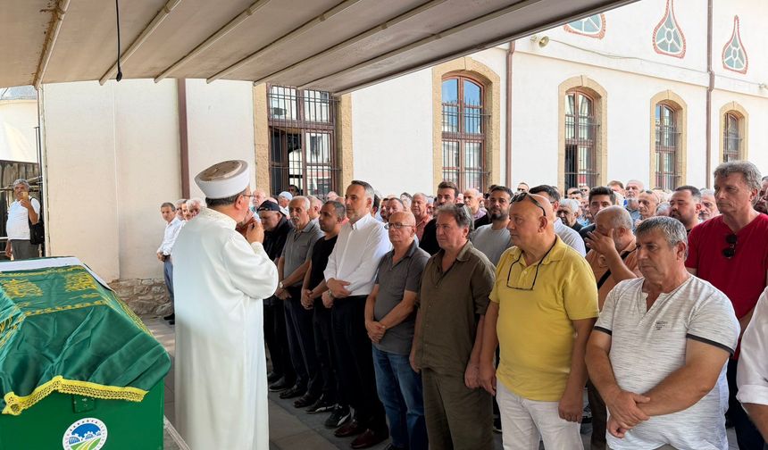 Sakaryalı iş insanı Ali Canlı son yolculuğuna uğurlandı