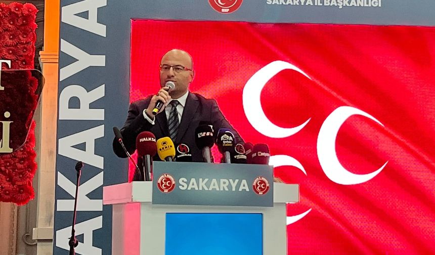 MHP Sakarya’da Oğuz Alkaş yeniden başkan!