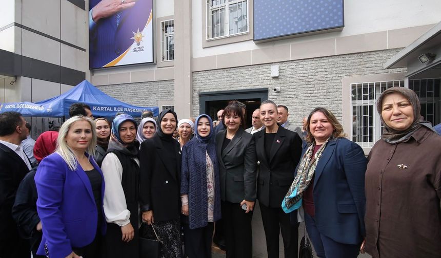 Vekil Çiğdem Erdoğan:"Güçlenen Türkiye için omuz omuzayız"