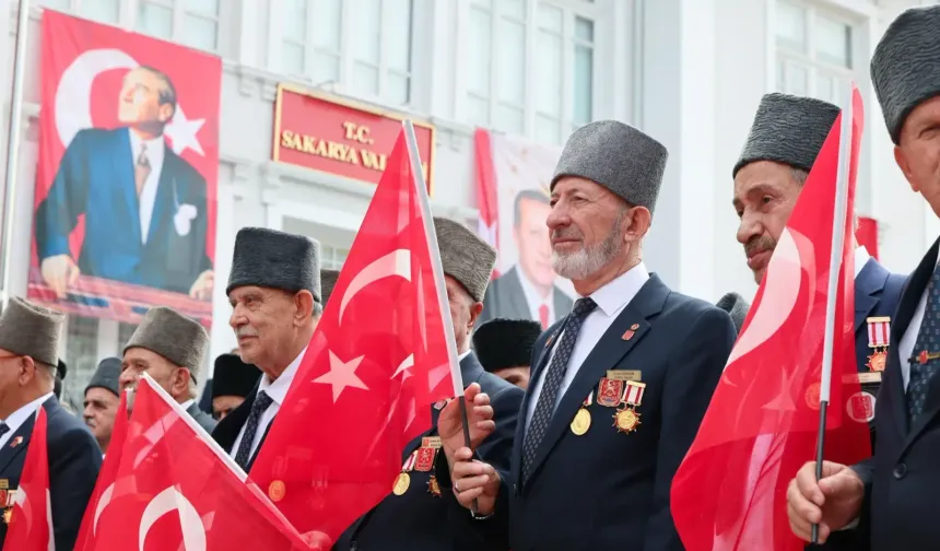Sakarya’da Gaziler Onuruna Anlamlı Yürüyüş