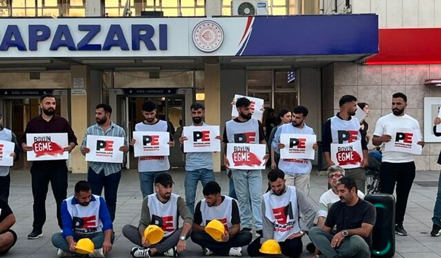 İşçiler eylemlerini Gar Meydanı’na taşıdı