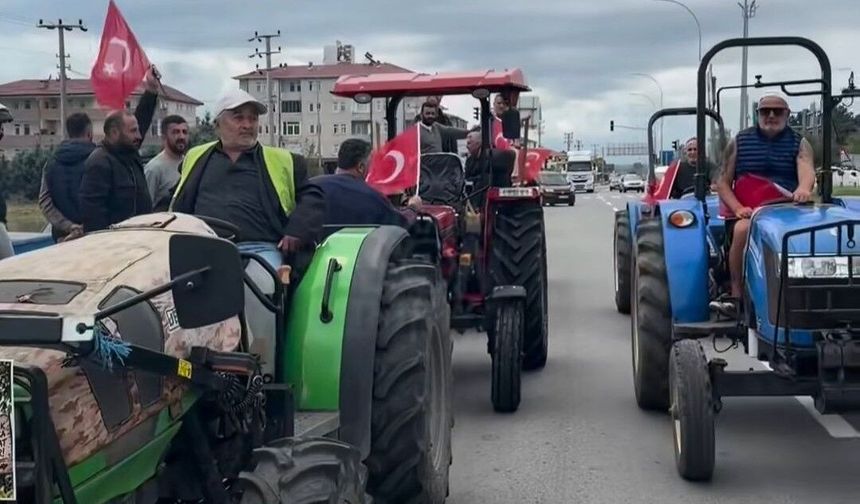 Traktörler yola çıktı! "alın teri ucuza satılmaz"