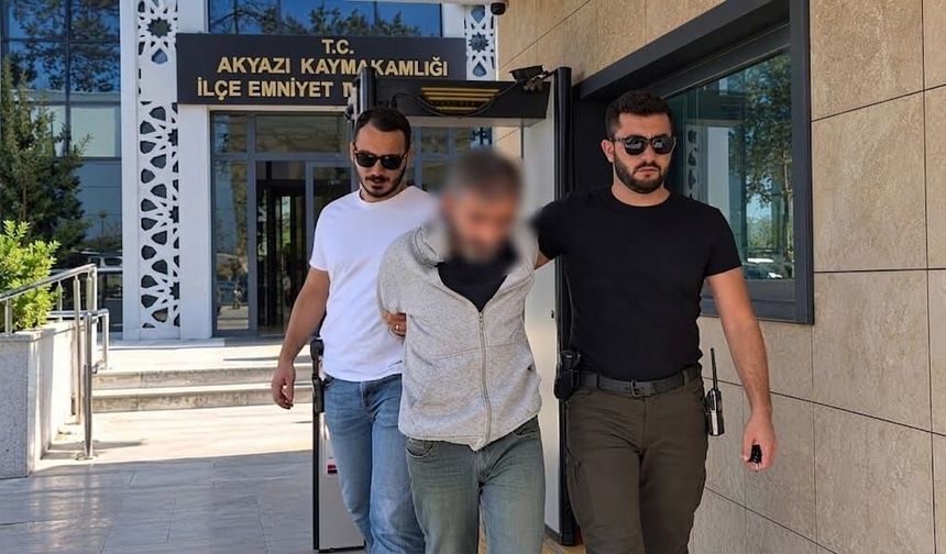 Yakalanan şüpheliden skandal sözler:" Çek çek, Akyazı'nın borunu de"