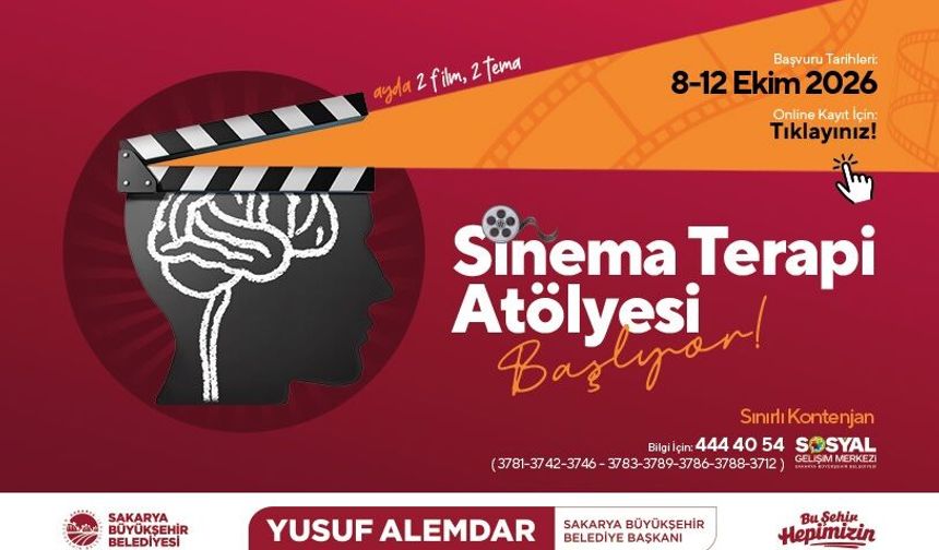 Sinema Terapi Atölyesi için başvurular başlıyor