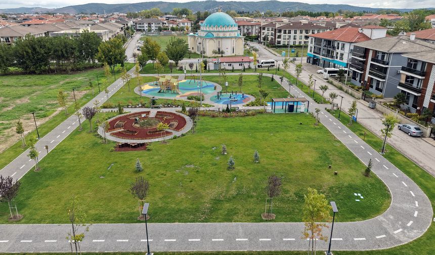 Sakarya’da ilk olan Sürdürülebilir İklim Park tamam