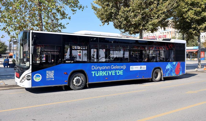 Büyükşehir otobüslerinde COP31 mesajı: Dünyanın geleceği Türkiye’de