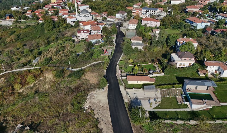 Büyükşehir asfalt mesaisini Hacımercan’da sürdürüyor