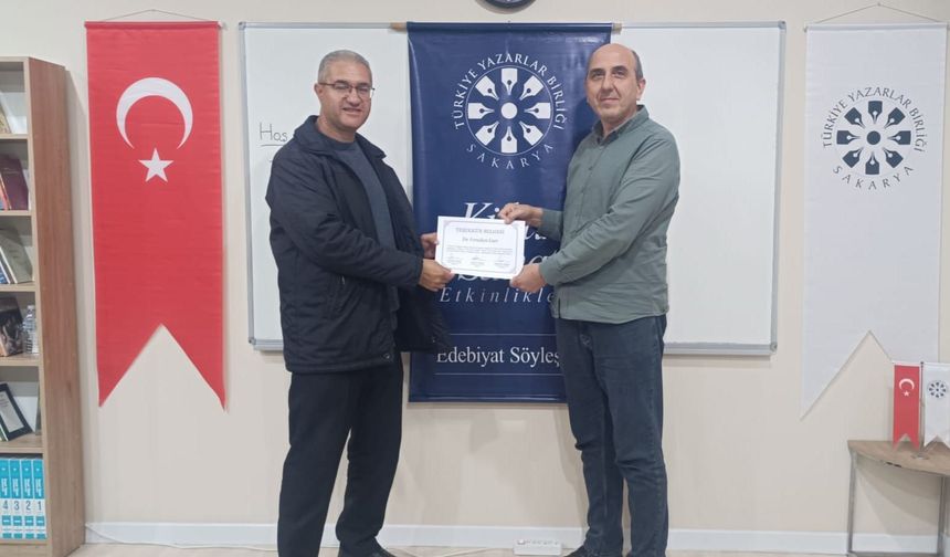 TYB Sakarya’da Ahmet Yesevi Söyleşisi
