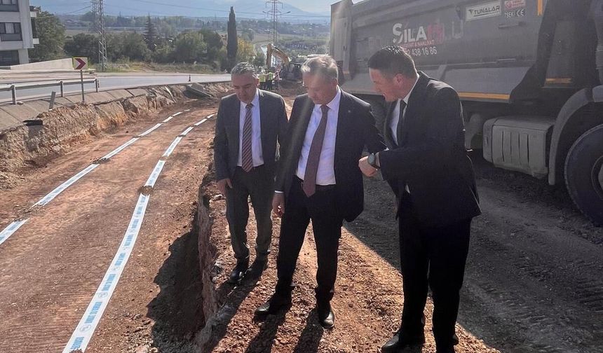 Başkan Alemdar’dan Ballıkaya çalışmalarına yakın takip