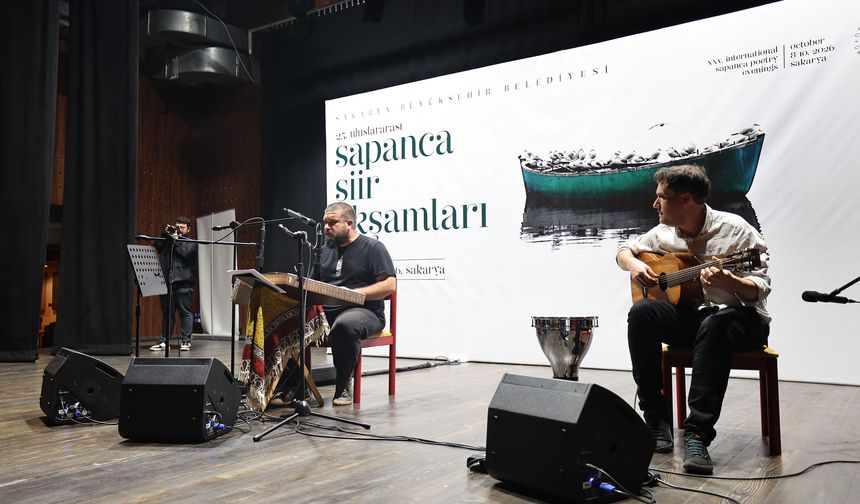 25. Uluslararası Sapanca Şiir Akşamları başladı
