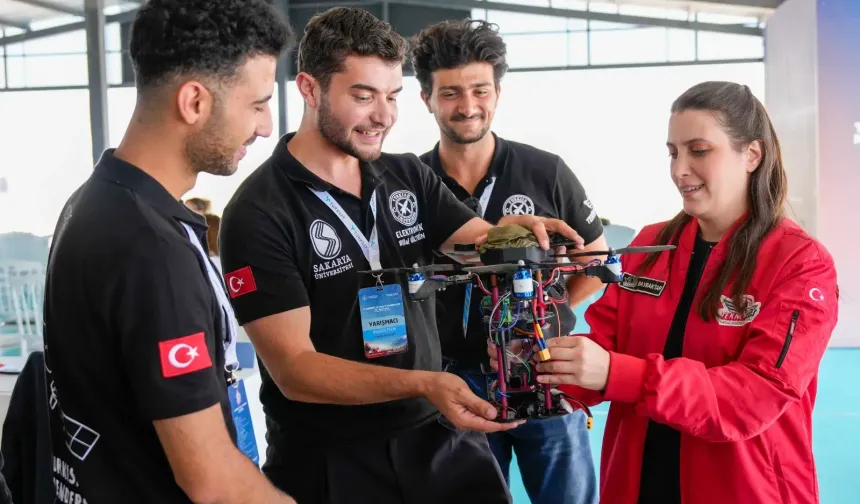 Model uydu yarışmasında şampiyon Sakarya