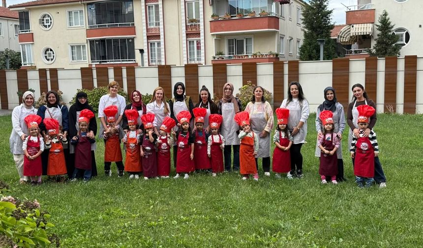 Karasu SGM’de minik şefler iş başında