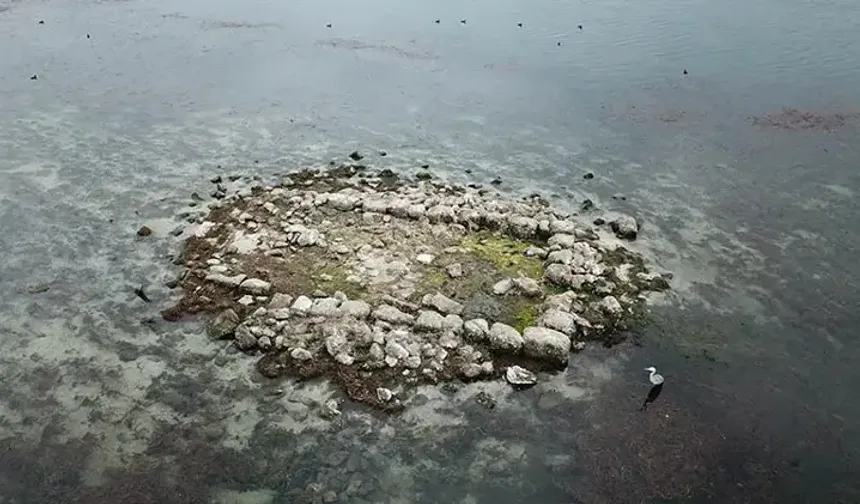 Sapanca Gölü'ndeki Mozaikli Kalıntı için çarpıcı iddia!