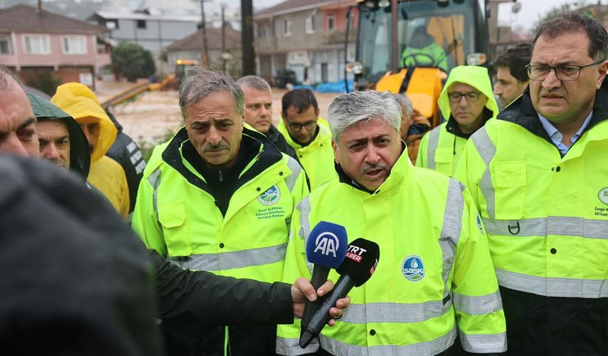 Vali Doğan ve Başkan Alemdar afet bölgelerinde...