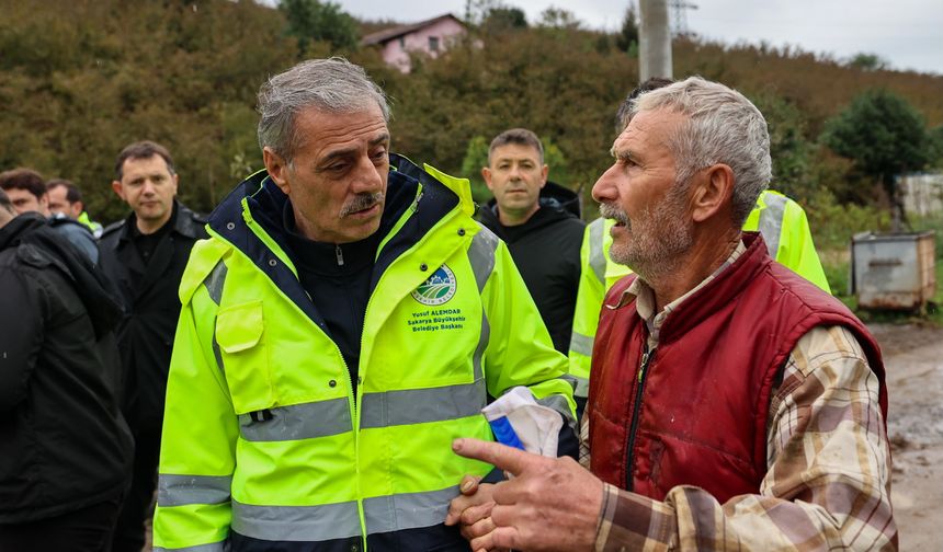 “İlk andan itibaren sahadayız, vatandaşlarımızın yanındayız”