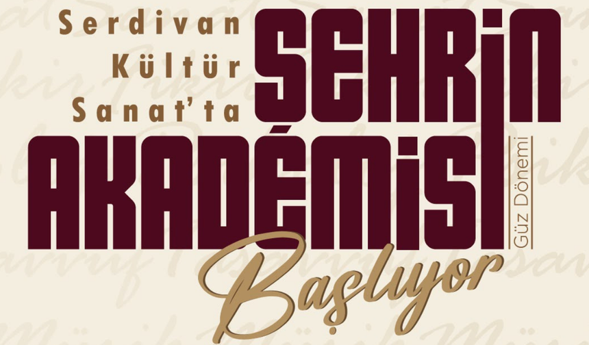 Serdivan’da Kültür Sanat Akademisi Yeni Döneme Başlıyor