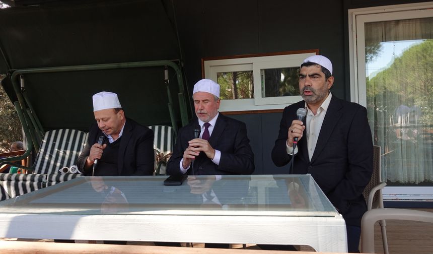 Altınova'da zeytin hasadı dualarla başladı