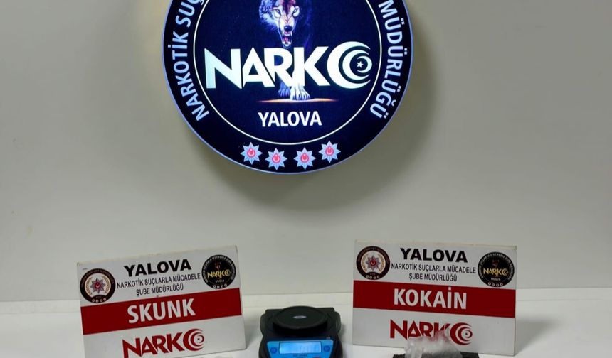 Yalova'da uyuşturucu operasyonlarında 2 zanlı tutuklandı