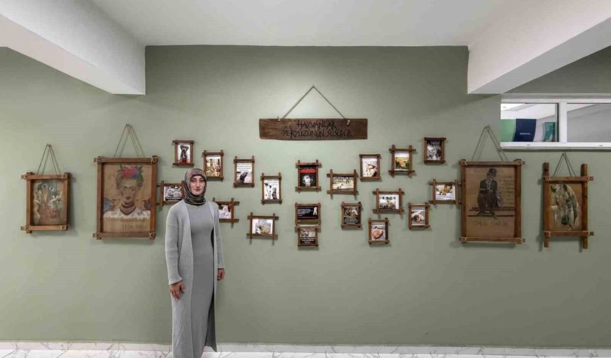 15 yıl önce hasta bir kediyle başladı, şimdi sevgisini öğrencilere aşılıyor