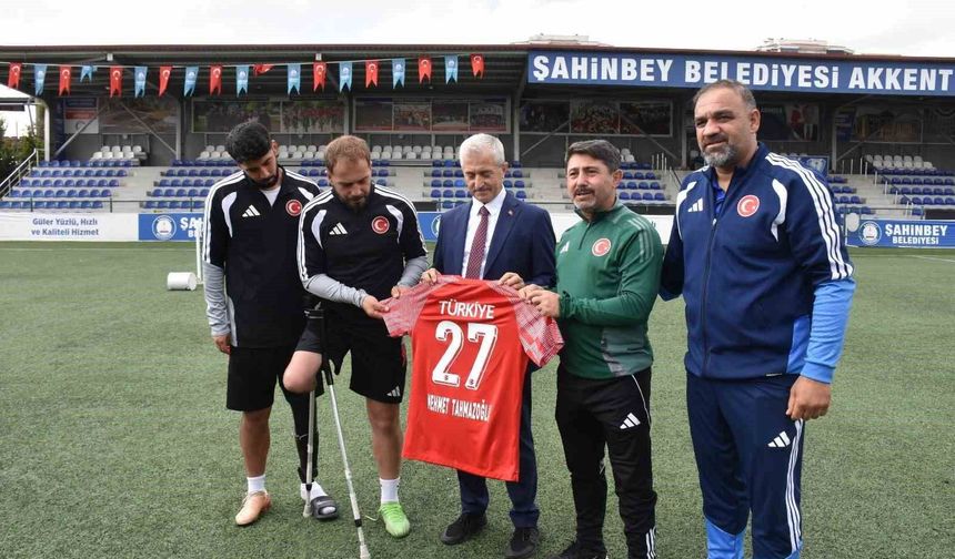 Ampute Futbol Milli Takımı, dünya kupası için çalışmalarını sürdürüyor