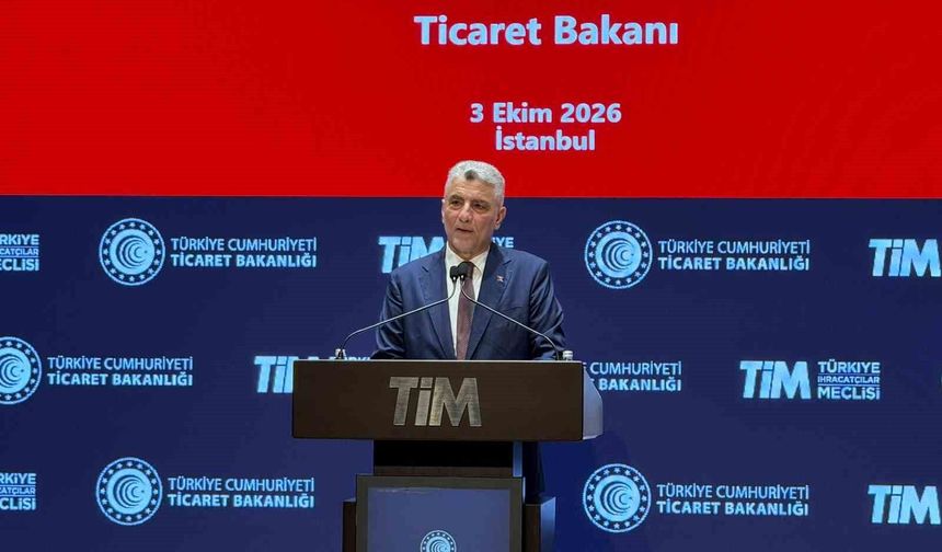 Bakan Bolat: ''En yüksek Eylül ayı ihracat rekoru kırıldı, yıllık bazda yüzde 15,4'lük artışla 26 milyar dolar ihracatı başardık''