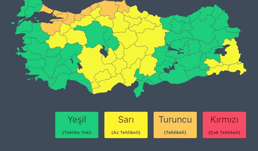 Bakan Murat Kurum Açıkladı: Sakarya İçin Turuncu Kod Alarmı