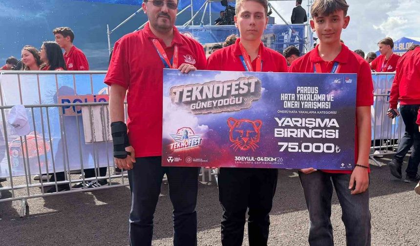 Borsa İstanbul Başakşehir Mesleki ve Teknik Anadolu Lisesi, TEKNOFEST'te Türkiye birincisi oldu