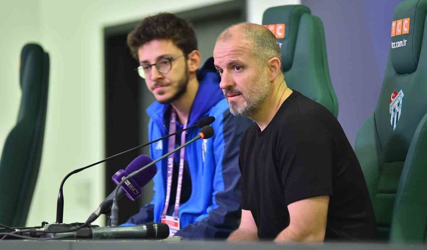 Bursaspor Pendikspor maçının ardından