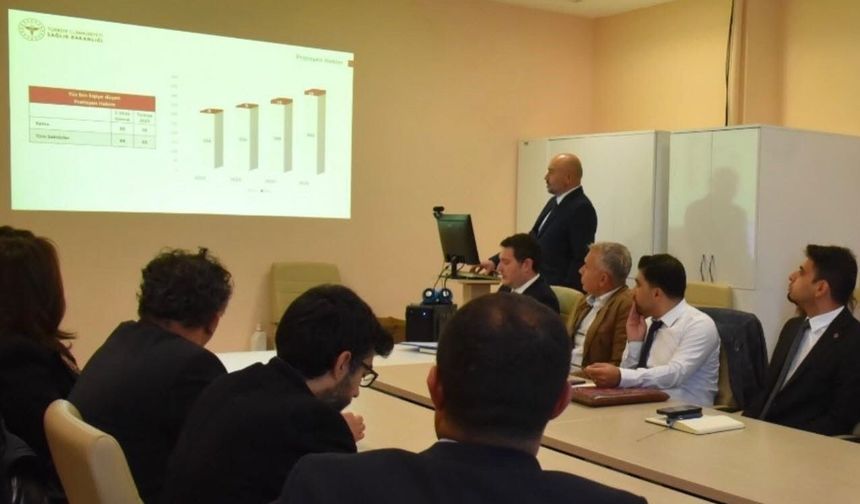 Çanakkale'de hastane hizmetleri değerlendirildi