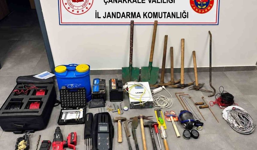 Çanakkale'de jandarmadan 2 kaçakçılık operasyonuna müdahale