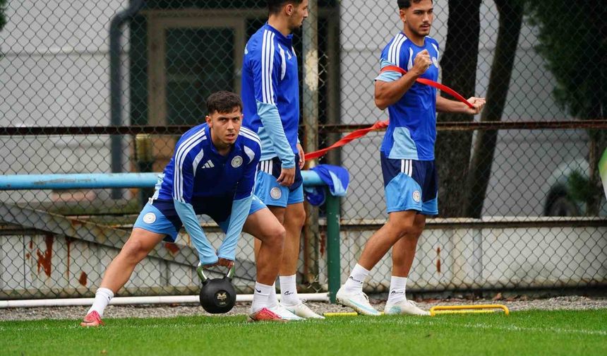 Çaykur Rizespor, Trabzonspor maçı hazırlıklarına başladı