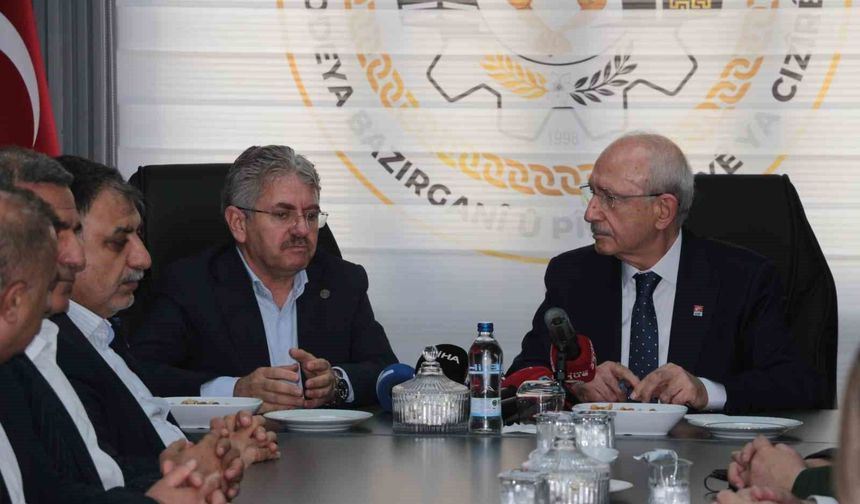 CHP Genel Başkanı Kılıçdaroğlu: 'Cizre serbest bölge ilan edilmeli'