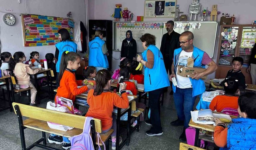 Çüngüş'te sağlıklı beslenme etkinliği