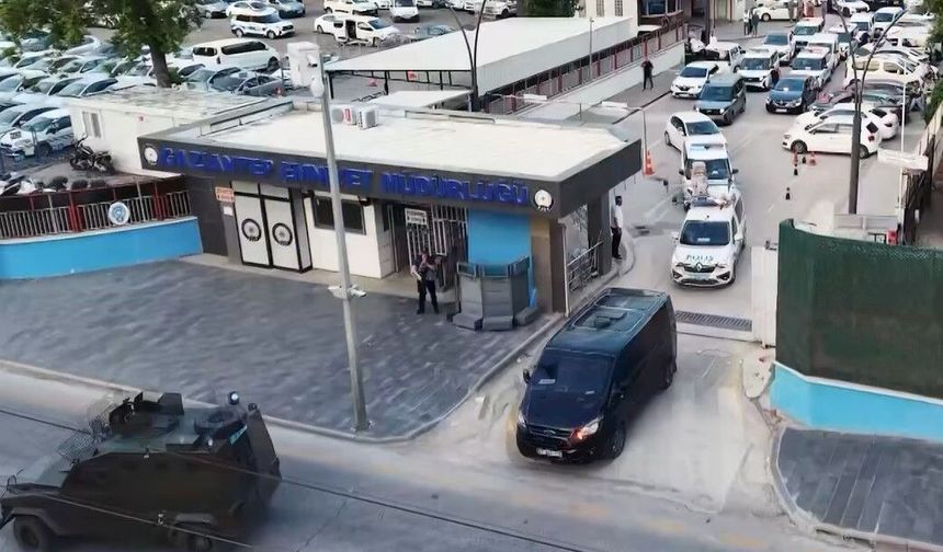 Gaziantep'te aranan şahıslar operasyonunda 155 şüpheli yakalandı