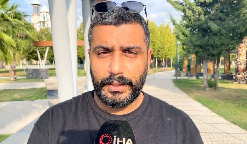 Hamile eşi depremde panik yaşamasın diye alarm sistemi yaptı