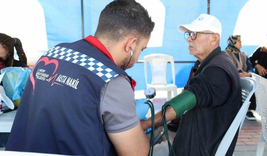 HBB'den Samandağ'da ücretsiz sağlık taraması
