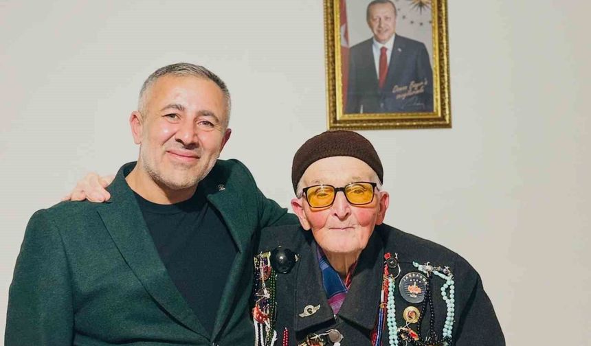 İl Başkanı Yıldırım, şehit babası Bayır ile bir araya geldi