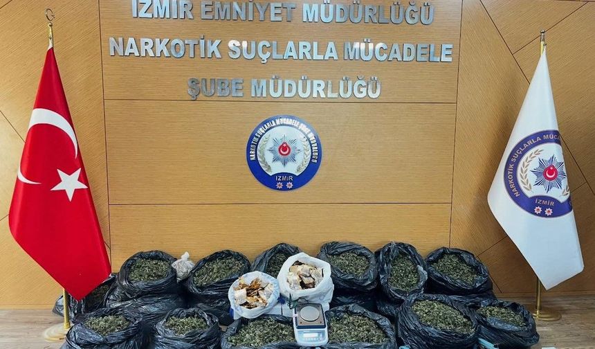 İzmir'de uyuşturucu operasyonu: 12 gözaltı