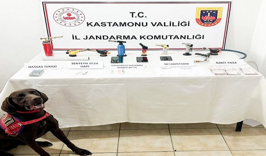 Kastamonu'da uyuşturucu operasyonu: 1 gözaltı