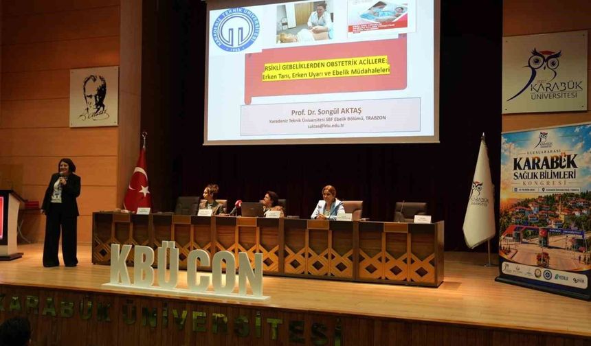 KBÜ ev sahipliğinde Sağlık Bilimleri Kongresi gerçekleştirildi