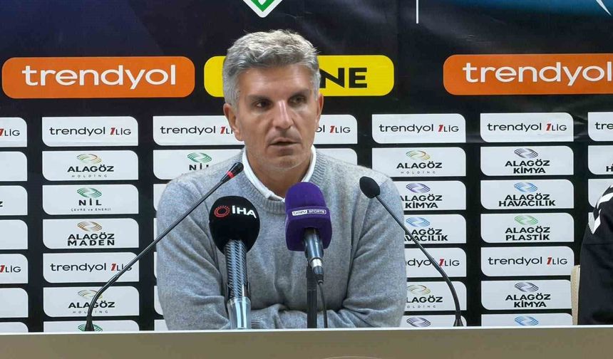 Kenan Koçak: 'Önemli olan bu tür maçları kazanmak'