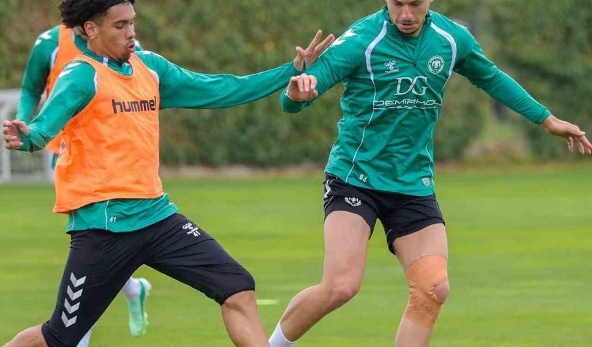 Konyaspor, Galatasaray maçı hazırlıklarına başladı