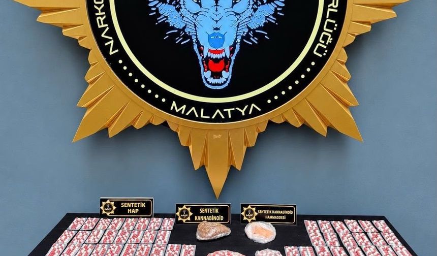 Malatya'da uyuşturucu operasyonu: 9 gözaltı